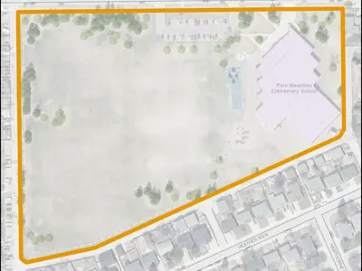 Park Meadows School Map Outline