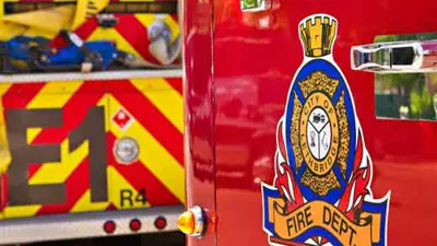 Fire Truck with logo crest