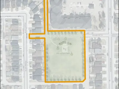 Willow Pointe Park (1) Map Outline