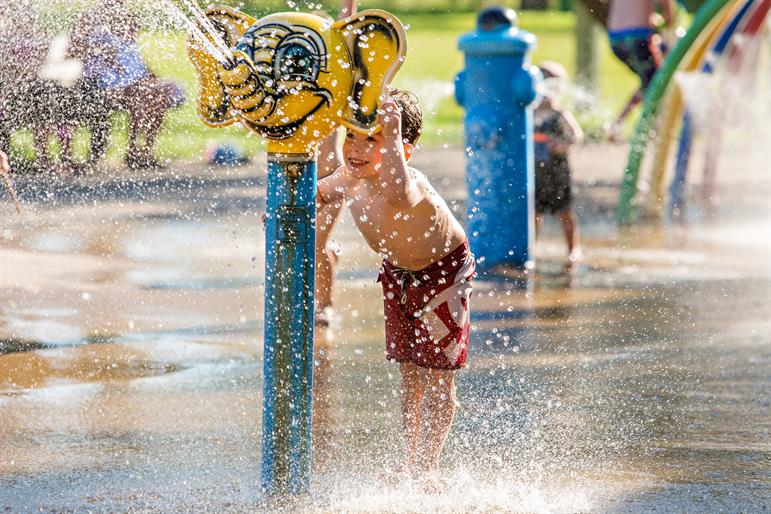 Image of Gyro Spray Park set to open during heat wave