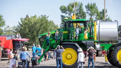 Coulee Fest 2024 green tractor