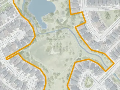 William Pearce Park Map Outline