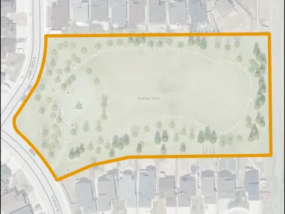 Kodiak Park Map Outline