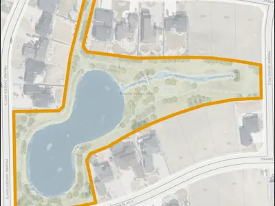 Prairie Arbour Park Map Outline