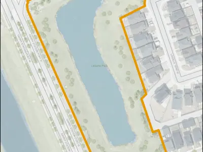 Lasalle Park Map Outline