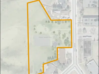 Scenic Heights Park Map Outline