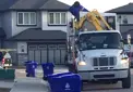 Residential recycling collection