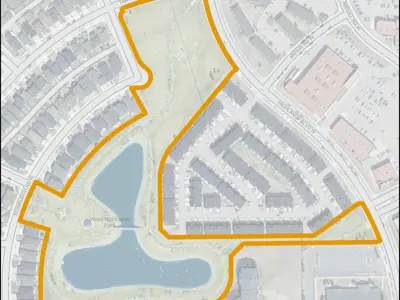 West Highlands Park Map Outline