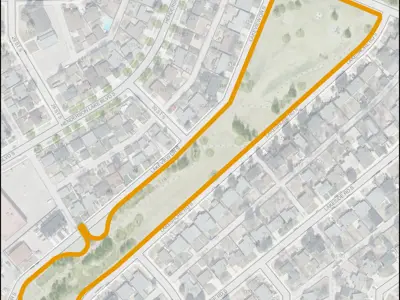 Lakeview Greenstrip South Map Outline