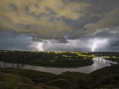 Lightening River Storm Ryan Savoie contest