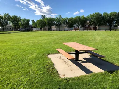 Willow Pointe Greenspace with pic nic table