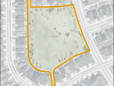 Blackfoot Park Map Outline