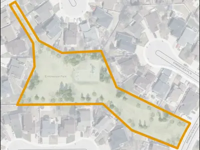 Ermineview Park Map Outline