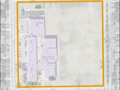 Gilbert Paterson School Park Map Outline