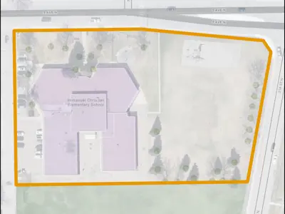 Immanual Christian School Park Map Outline