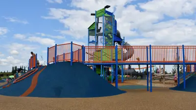 Discovery Playground Legacy Park Slide