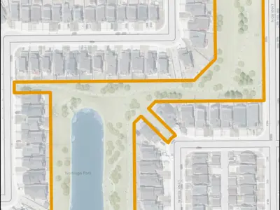 Wolfridge Park Map Outline