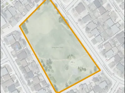 Sheridan Park Map Outline