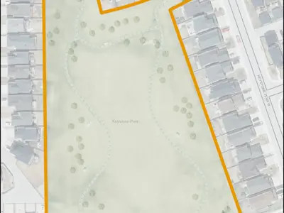 Keystone Park Map Outline