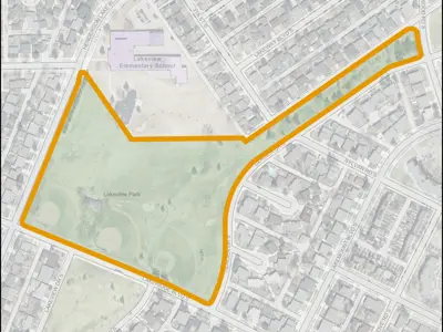 Lakeview Park Map Outline