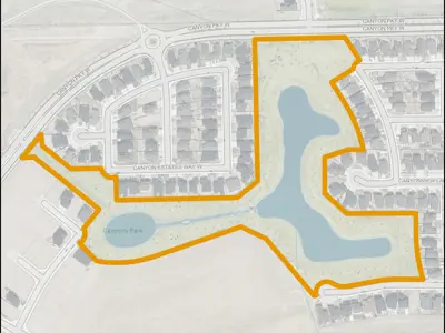 Canyons Park Map Outline