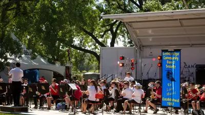 Canada Day Band performance